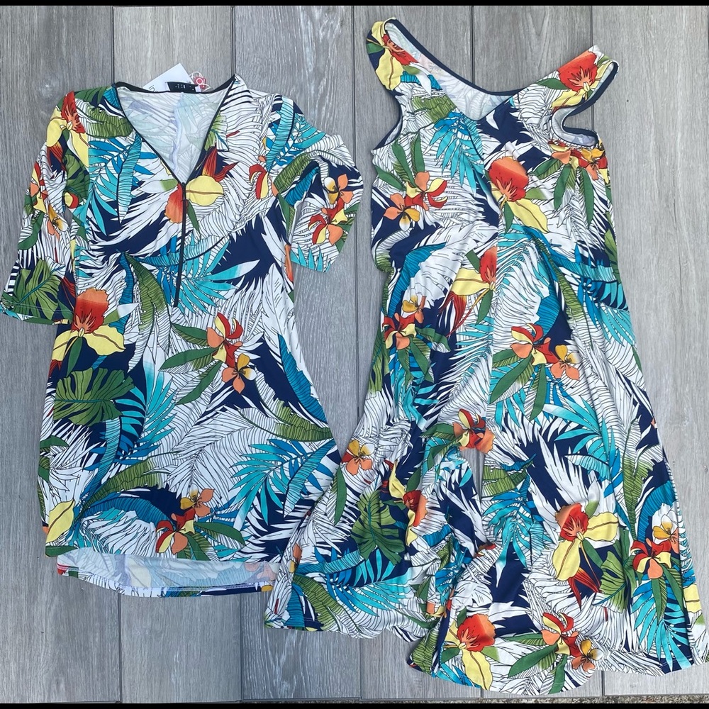 NWT Floral Dress Mini - Picture 5 of 6